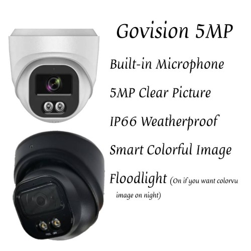 5mp audio colorvu - audio, ip
