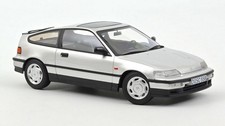 1990 Honda CRX Silver 1:18