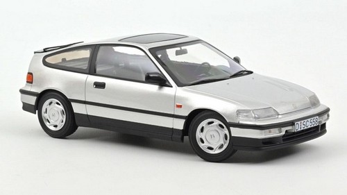 1990 honda crx silver - crx, 1:18