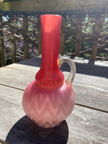 Vintage art glass bud - glass, vase