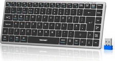 TECKNET 2.4G Silver Wireless