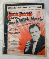 sheet music - Love Is The