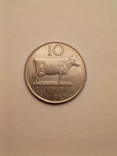 1968 guernsey 10p - guernsey,