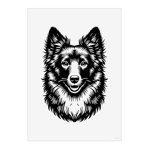 Mudi wall art - poster, print