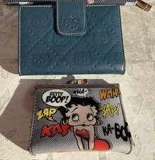 BETTY BOOP COIN PURSE WITH METAL CLASP CLOSURE ~ HELLO KITTY PURSE BUNDLE VGC
