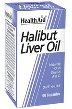 Halibut Liver Oil 90 Capsules