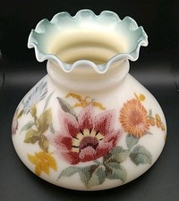 60's Milk Glass Parlor Lamp