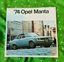 1974 Opel Manta mini sales