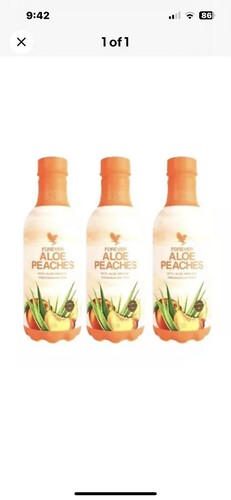 Forever living aloe peaches - 3x,