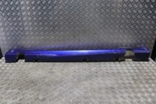 FORD FIESTA MK7 ST180 OS SIDE SILL SKIRT IN SPIRIT BLUE DAMAGED 2013-2017 PF64