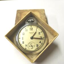 Vintage Antique Ingersoll Yankee Viceroy Pocket Watch W/ Box Not Working 