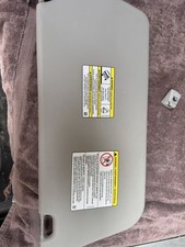 Used Left driver Sun Visor