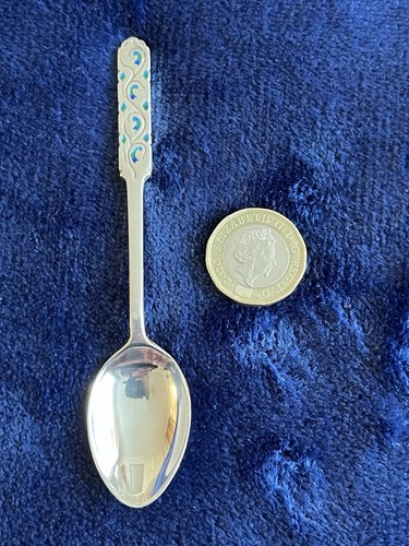 Sterling silver and enamel - sterling,