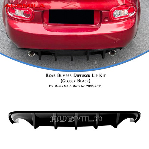 Gloss black rear bumper - gloss,