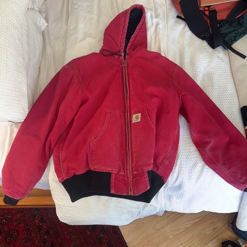 Carhartt jacket faded red - faded,