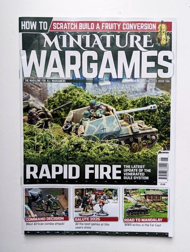 Miniature wargames magazine - wargames,