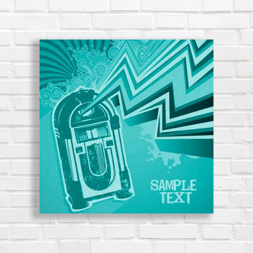 Retro jukebox music box - jukebox,