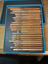 Box 24 Karisma Pencils inc.  21 Colours + 2 Graphite Aquarelle + 1 Charcoal !