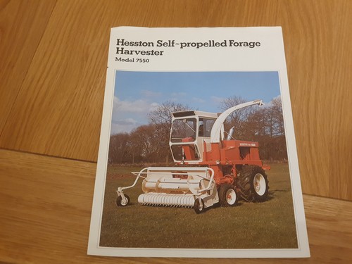 Hesston fiat 7550 - fiat,