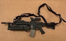 Hot Toys 1/6 Scale Dam ES USA Ranger M4 M203 Assault Rifle For Action Figures