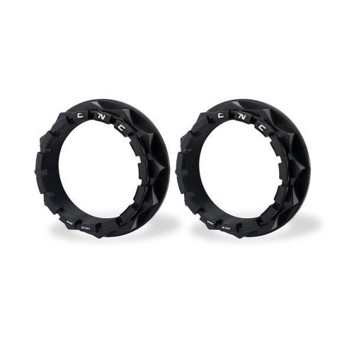 Cnc racing black rear wheel - racing,