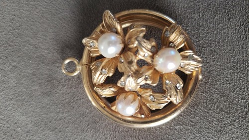 Vintage beautiful gold plated - gold,
