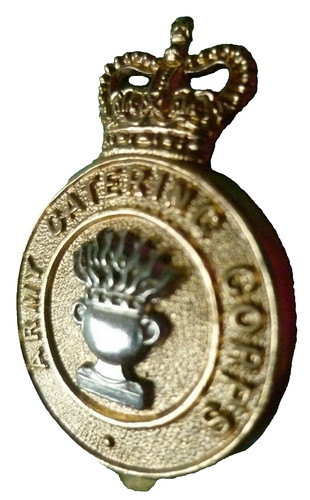 Army catering corps cap - catering, badge