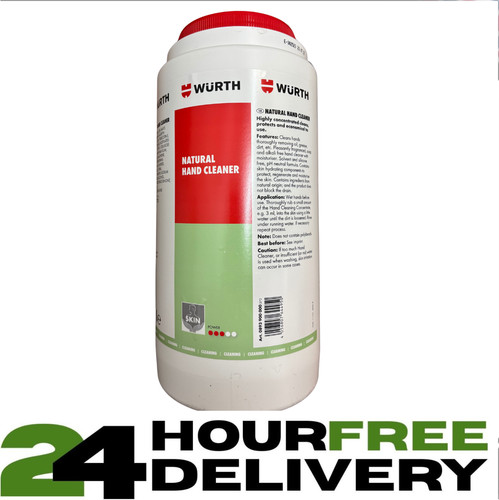 Wurth natural hand cleaner 1x - hand, -1x