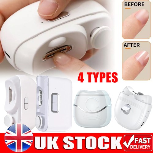 Electric nail clipper file - electric,