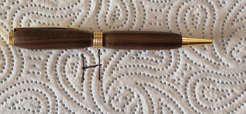 Hand turned handmade slimline - handmade,