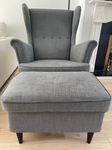 Ikea strandmon wing chair - ikea, and