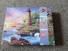 1000 PIECE HUA DADA JIGSAW - SUNSET LIGHTHOUSE