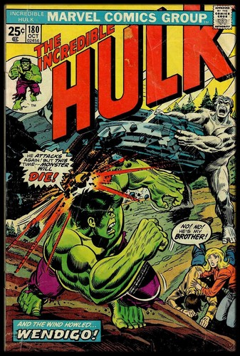 Incredible hulk 180 1st - 1st, cameo