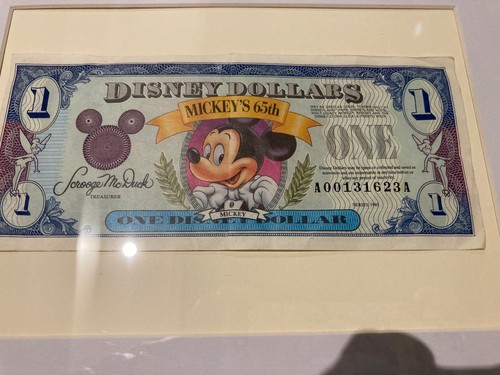Disney dollar mickey s 65th - disney,