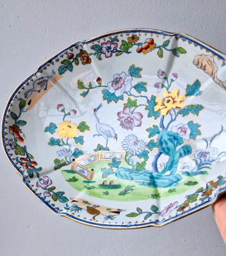 Antique davenport chinoiserie - antique,