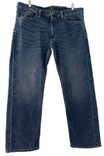 MARKS & SPENCER.  BLUE STRETCH