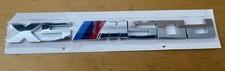 BMW X5 M50d BADGE IN Chrome 3M.