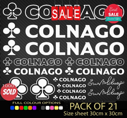 Colnago viny vinyl decal - colnago,