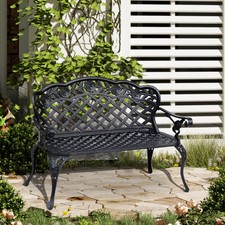 Garden bench cast - bench,