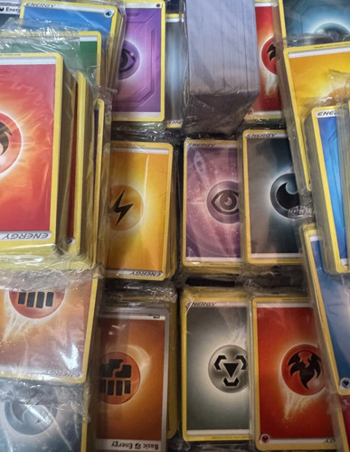 Sealed pack energy cards - sealed,