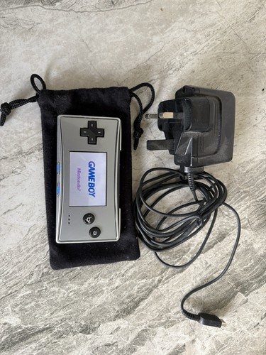 Nintendo game boy micro silver - nintendo,