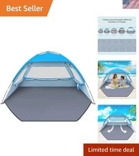 Durable Beach Shelter with UPF