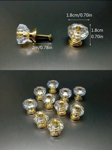 10pcs clear diamond - 10pcs,
