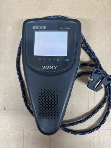 Vintage sony watchman fdl - watchman, fdl-e22u