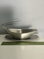 Retro Vintage Chichester Stainless Steel Gravy Boat