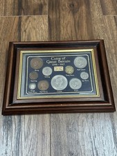 Coins of Great Britain 1548 - 1967 Framed Coin Collection