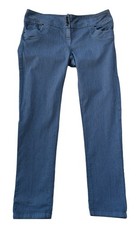 Next Skinny Lift & Shape Women's Grey Super Stretch Mid Rise Jeans UK 22 W41 L33