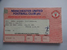 Ticket Stub - MANCHESTER