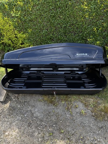Exodus 470l roof box glossy - roof,