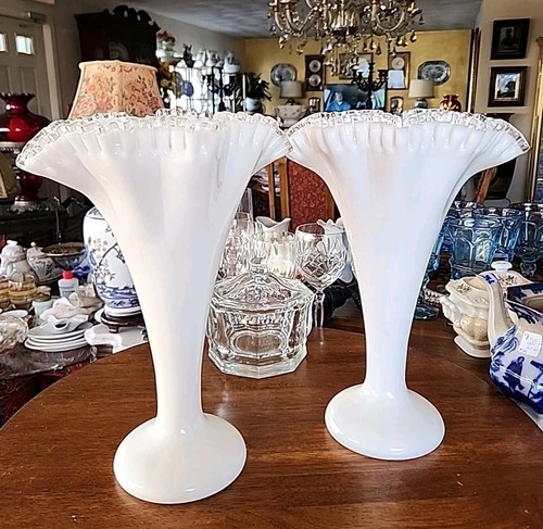 Vintage fenton milk - vintage,